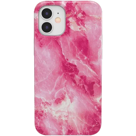 Pretty in Pink | Hot Pink Marble Case