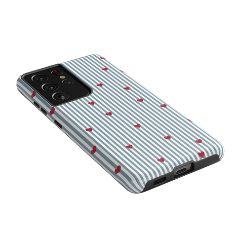 Love Lines | Blue Stripes Case