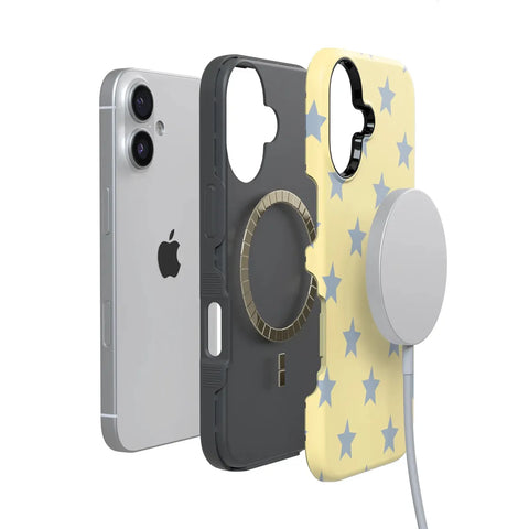 Shine Bright | Butter Yellow Stars Case