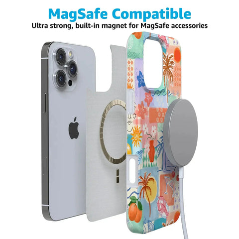 Tropical Heat | Beachy Collage Case