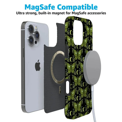 Mystic Moths | Green Twilight Case