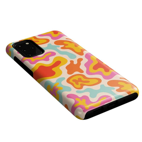 Tropical Color Splash | Abstract Retro Samsung Case