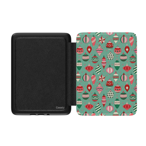 All Decked Out | Festive Ornaments Kindle Case