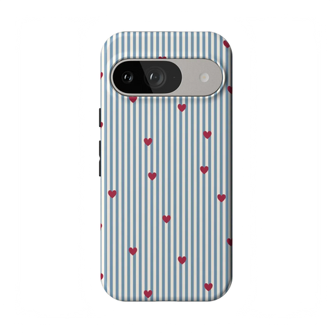 Love Lines | Blue Stripes Case
