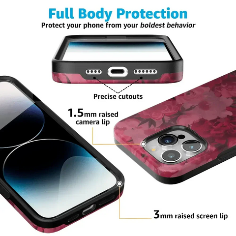 Romance Novel | Moody Floral Case