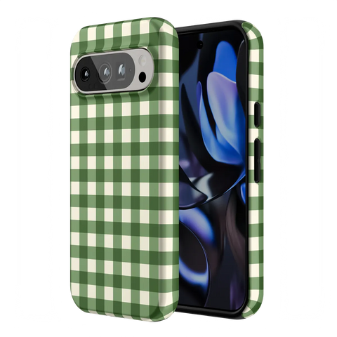 Checked Twice | Green Plaid Case