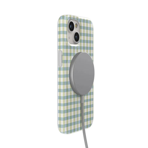 Pastel Picnic | Blue & Green Gingham Case
