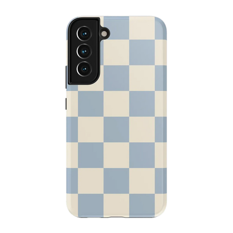 Fit Check | Light Blue Checkerboard Case
