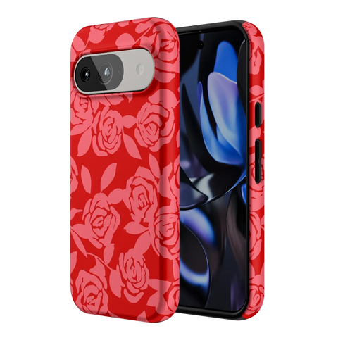 Final Rose | Red & Pink Floral Case