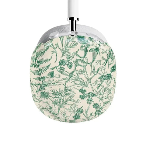 Sage Garden | Green Floral AirPods Max Case