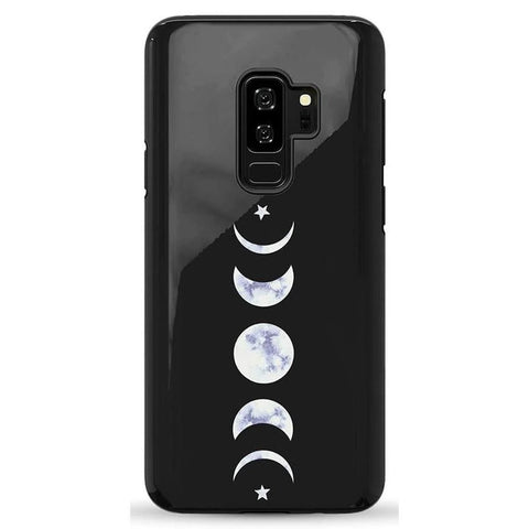 It's Just a Phase | Marble Moon Samsung Case