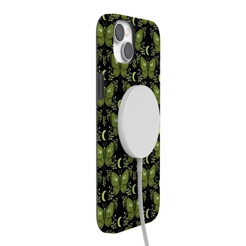 Mystic Moths | Green Twilight Case