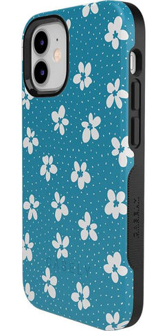 Flower My World | Ocean Blue Floral Case