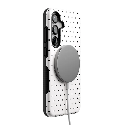 On the Dot | Black Polka Dot Case