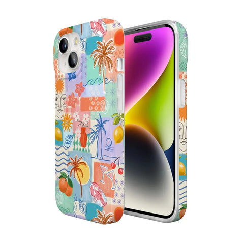 Tropical Heat | Beachy Collage Case