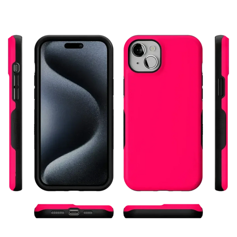 Think Pink | Solid Neon Pink Case