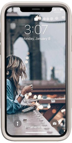 Steel Blue on Nude | Ultra-Protective Bold Case