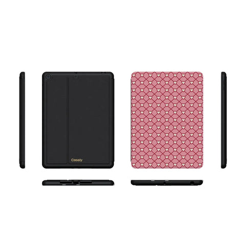 Love Locks | Pink Hearts iPad Case