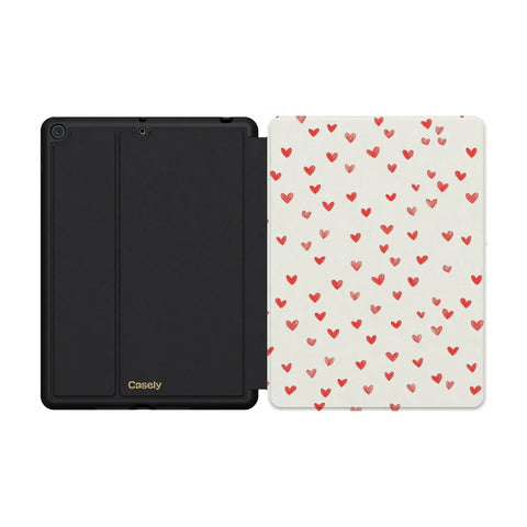 Love Letters | Doodle Hearts iPad Case