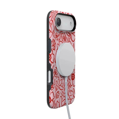 Blush Garden | Floral Doodle Case