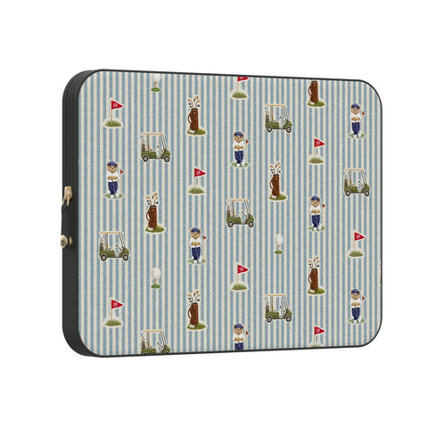 The Caddie Print | Clubhouse Laptop Case