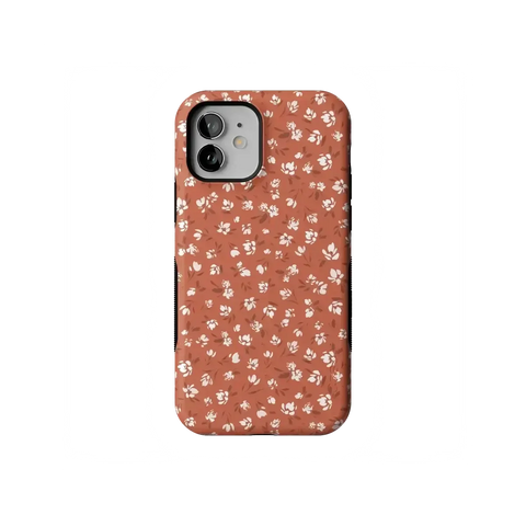 Mocha Meadow | Tiny Flowers Case