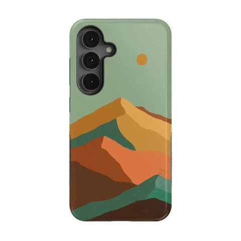 Endless Peaks | Colorblock Mountain Samsung Case