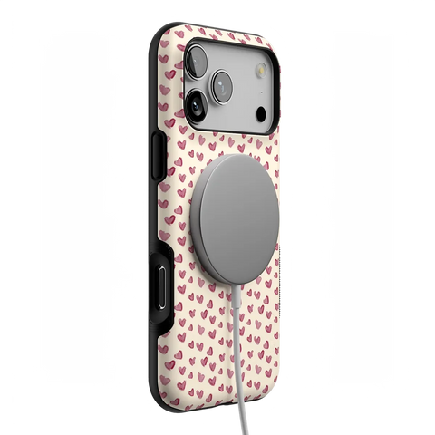 Lovebug | Mauve Hearts Case