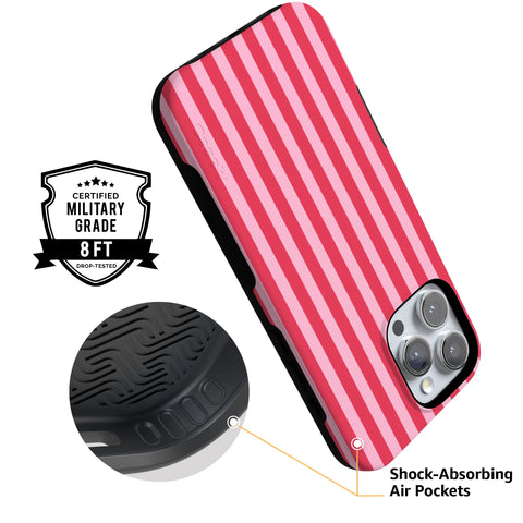 Perfect Stripes | Pink Stripes Case