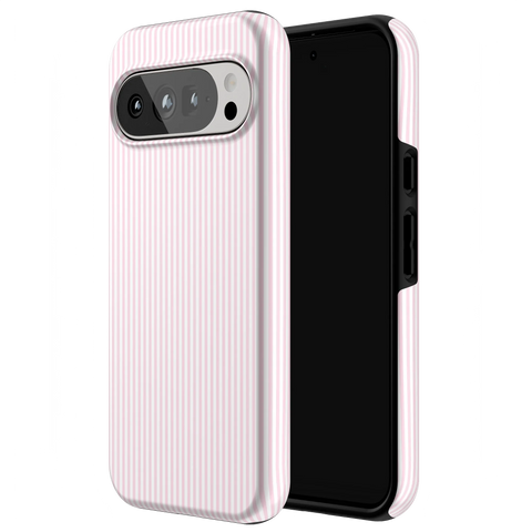 Stripes and the City | Light Pink Pinstripe Case