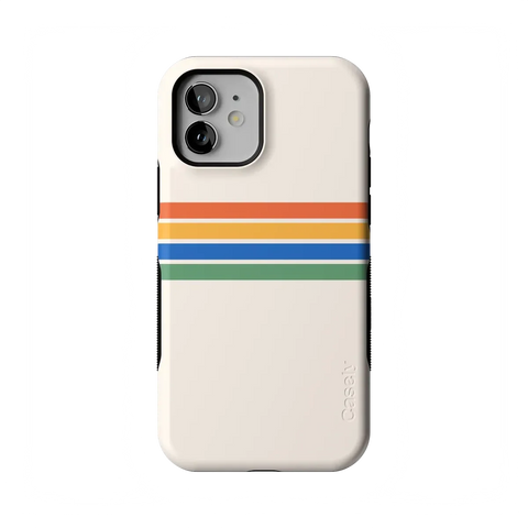 Totally Groovy | Rainbow Stripes Color Block Case