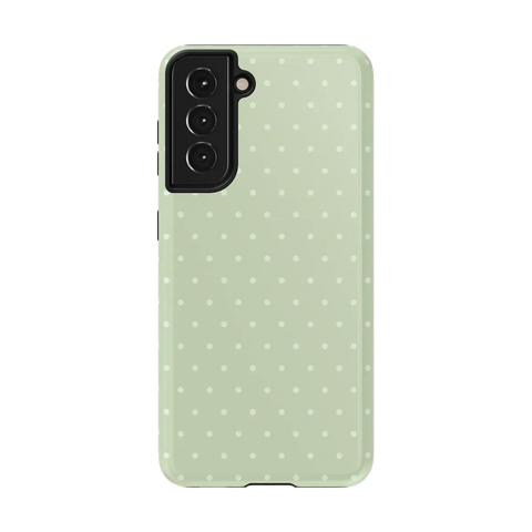 On the Dot | Green Polka Dot Case