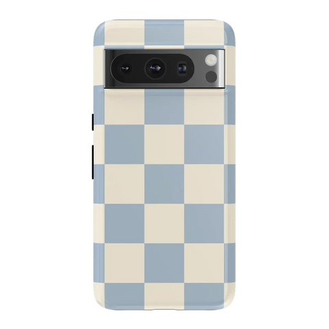 Fit Check | Light Blue Checkerboard Case