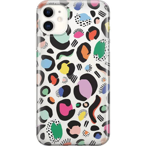 Party Animal | Rainbow Leopard Print Case