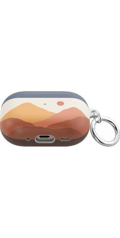 Opposites Attract | Day & Night Colorblock Mountains AirPods Case