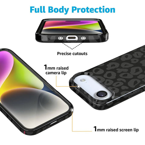 Into the Wild | Black Leopard Case