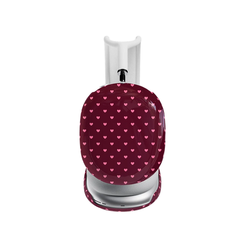 Heart Noir | Tiny Hearts AirPods Max Case