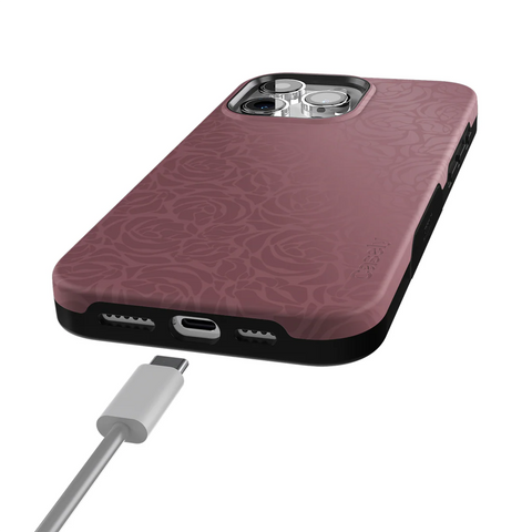 Bordeaux Rose | Moody Monochrome Case