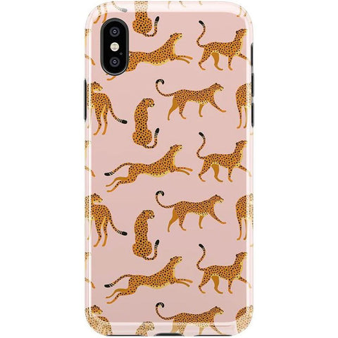On the Prowl | Pink Leopard Print Case