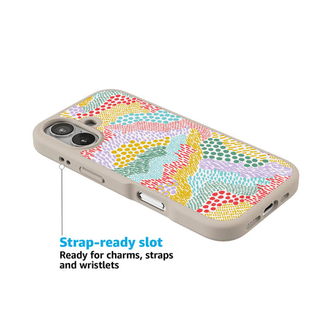 Color Me Happy | Pattern Colorblock Case