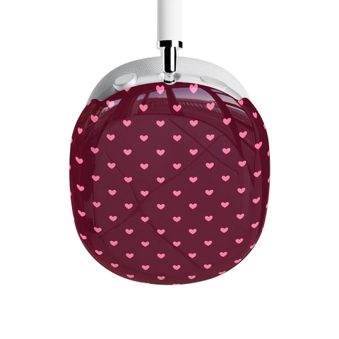 Heart Noir | Tiny Hearts AirPods Max Case