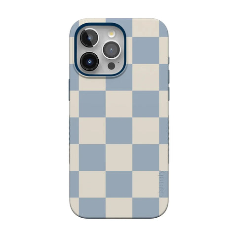 Fit Check | Light Blue Checkerboard Case