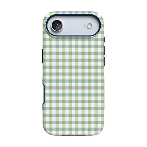 Pastel Picnic | Blue & Green Gingham Case