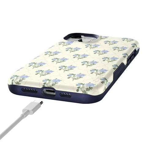 Vintage Garden | Blue Hydrangea Case