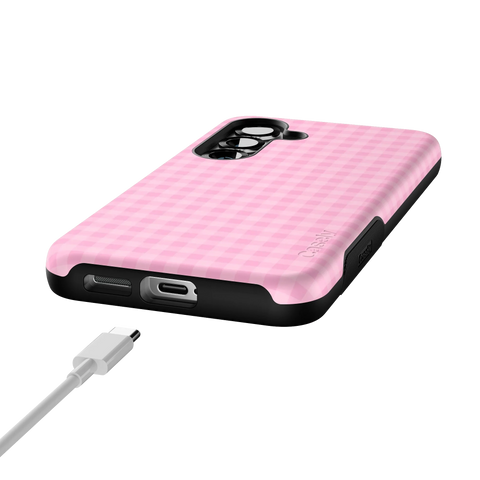 Sweet Jam | Light Pink Gingham Case