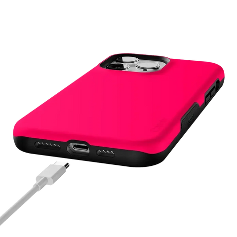 Think Pink | Solid Neon Pink Case