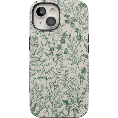Sage Garden | Green Floral Case