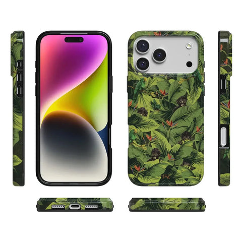 Sneaky Monkeys | Frida Kahlo Jungle Floral Case