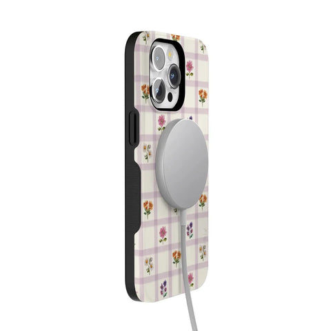 Meadow Check | Floral Gingham Case