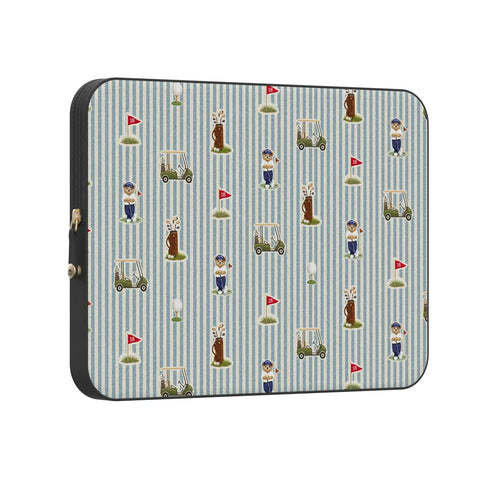 The Caddie Print | Clubhouse Laptop Case